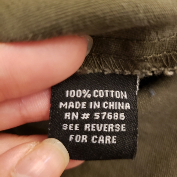 Hunter Green Army/Military Style Jacket - Picture 10 of 10